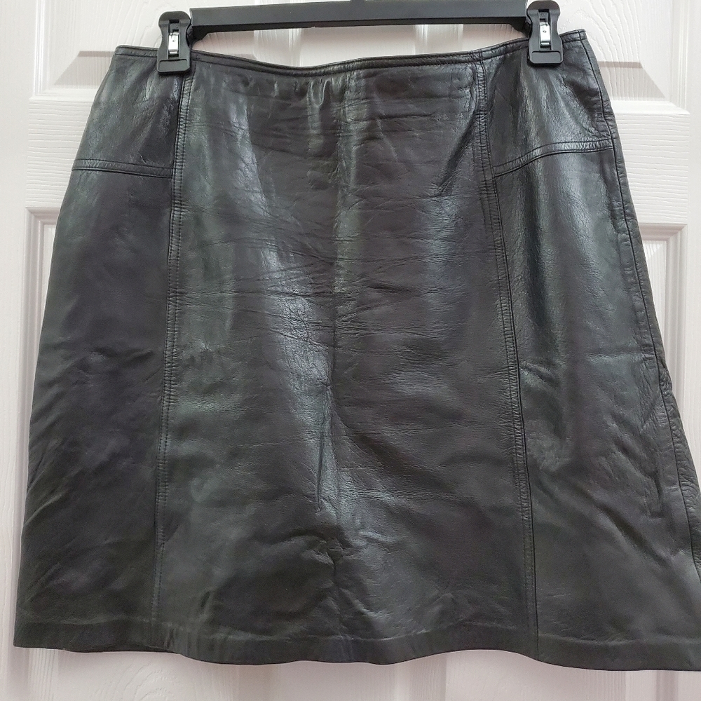 Leather Skirt